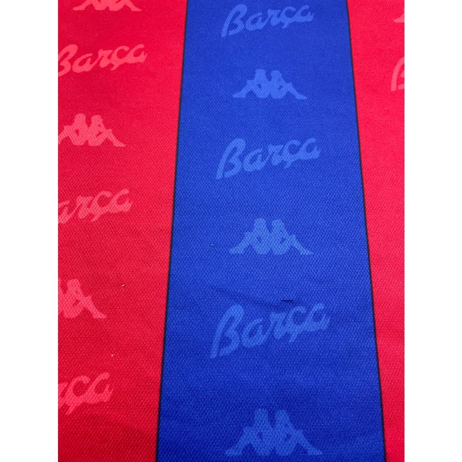 Maillot football vintage FC Barcelone Kappa vintage #9 Ronaldo saison 1996-1997 - Kappa - Barcelone