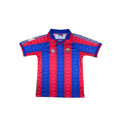 Maillot football vintage FC Barcelone Kappa vintage #9 Ronaldo saison 1996-1997 - Kappa - Barcelone