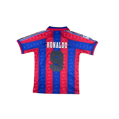 Maillot football vintage FC Barcelone Kappa vintage #9 Ronaldo saison 1996-1997 - Kappa - Barcelone