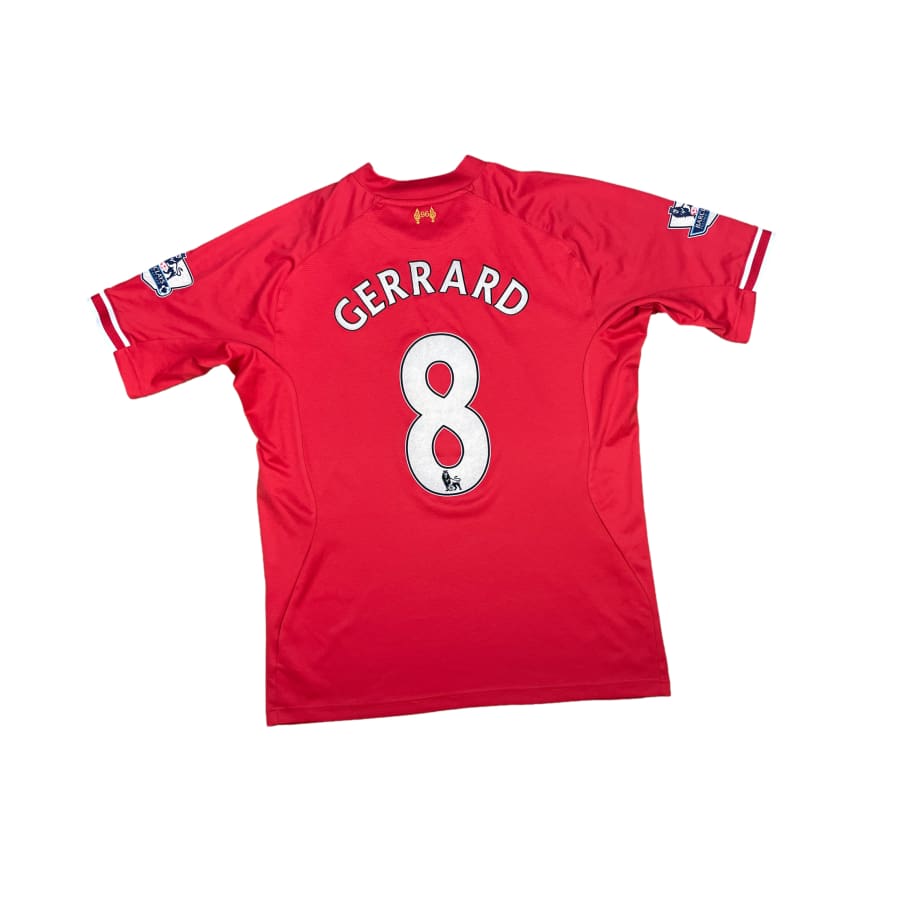 Maillot football vintage FC Liverpool domicile #8 Gerrard saison - warrida - FC Liverpool