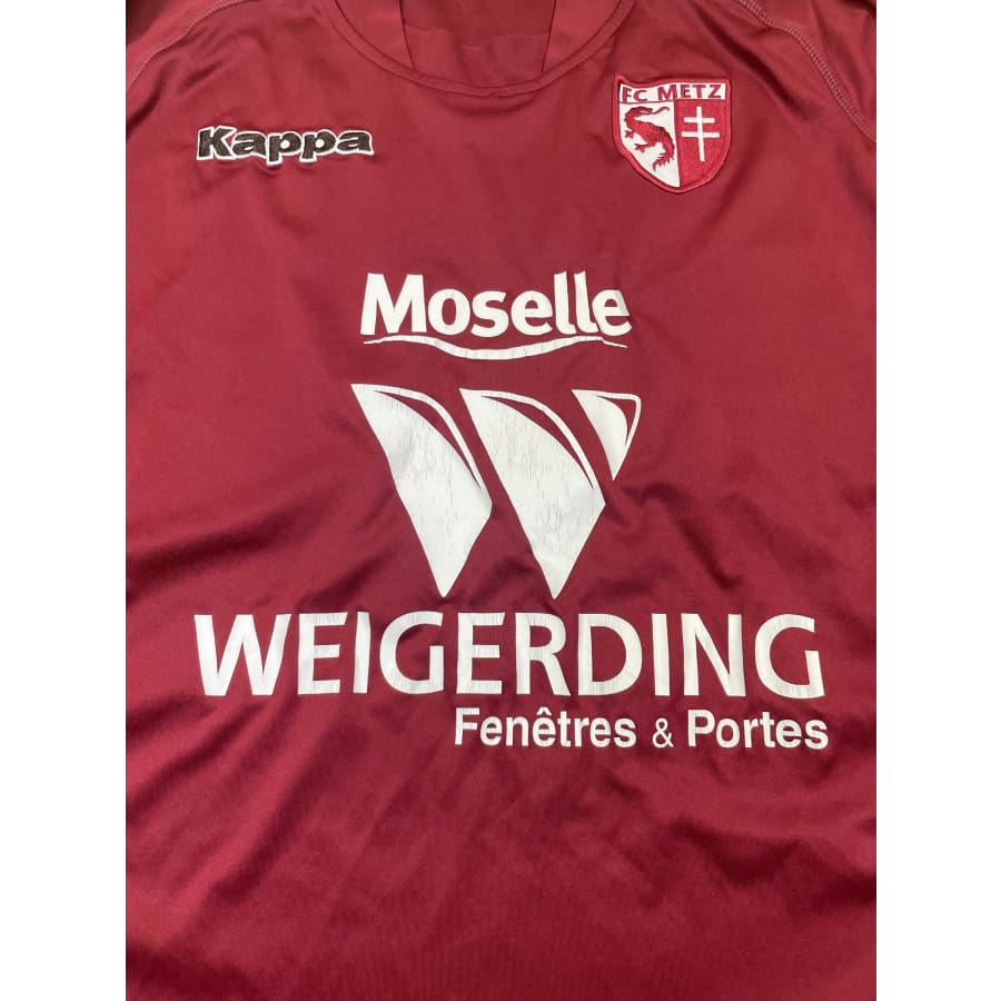 Maillot football vintage FC Metz domicile saison 2009-2010 - Kappa - FC Metz
