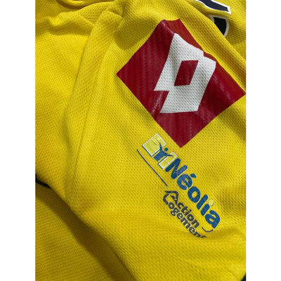 Maillot football vintage FC Sochaux domicile #11 Caceres saison 2014-2015 - Lotto - FC Sochaux-Montbéliard
