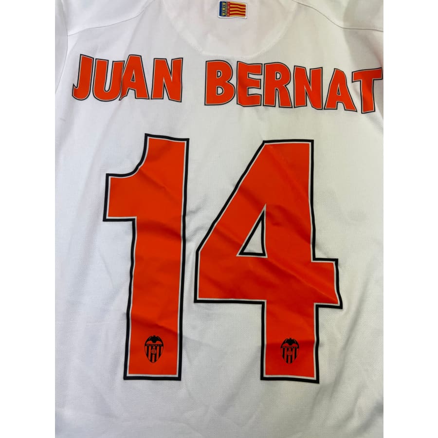 Maillot football vintage FC Valence #14 Juan Bernat extérieur saison - Joma - Valence