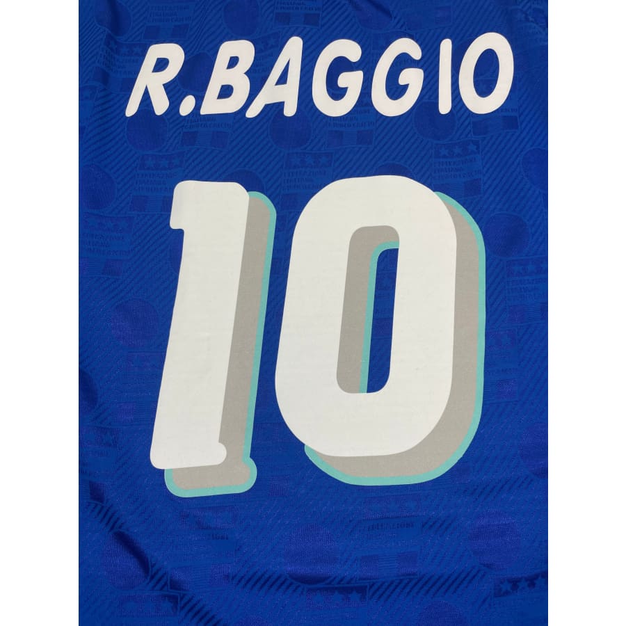 Maillot football vintage Italie domicile #10 R.BAGGIO saison - Autre marque - Italie