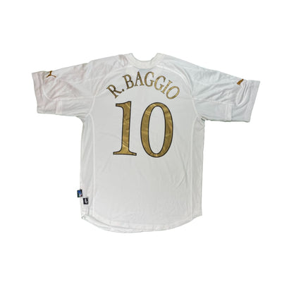Maillot football vintage Italie extérieur #10 R.Baggio saison 2004-2005 - Puma - Italie