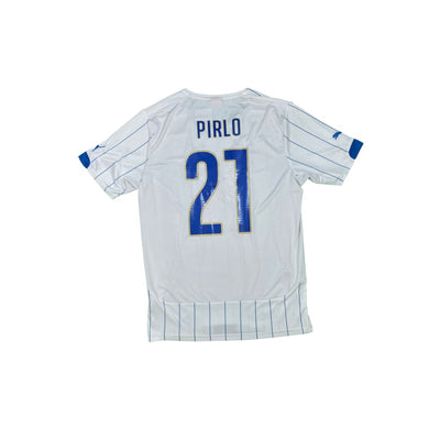 Maillot football vintage Italie extérieur #21 Pirlo saison - Puma - Italie