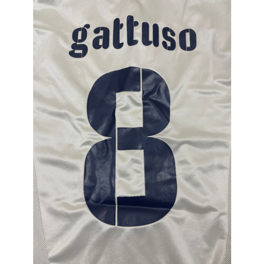 Maillot football vintage Italie extérieur #8 Gattuso saison - Puma - Italie