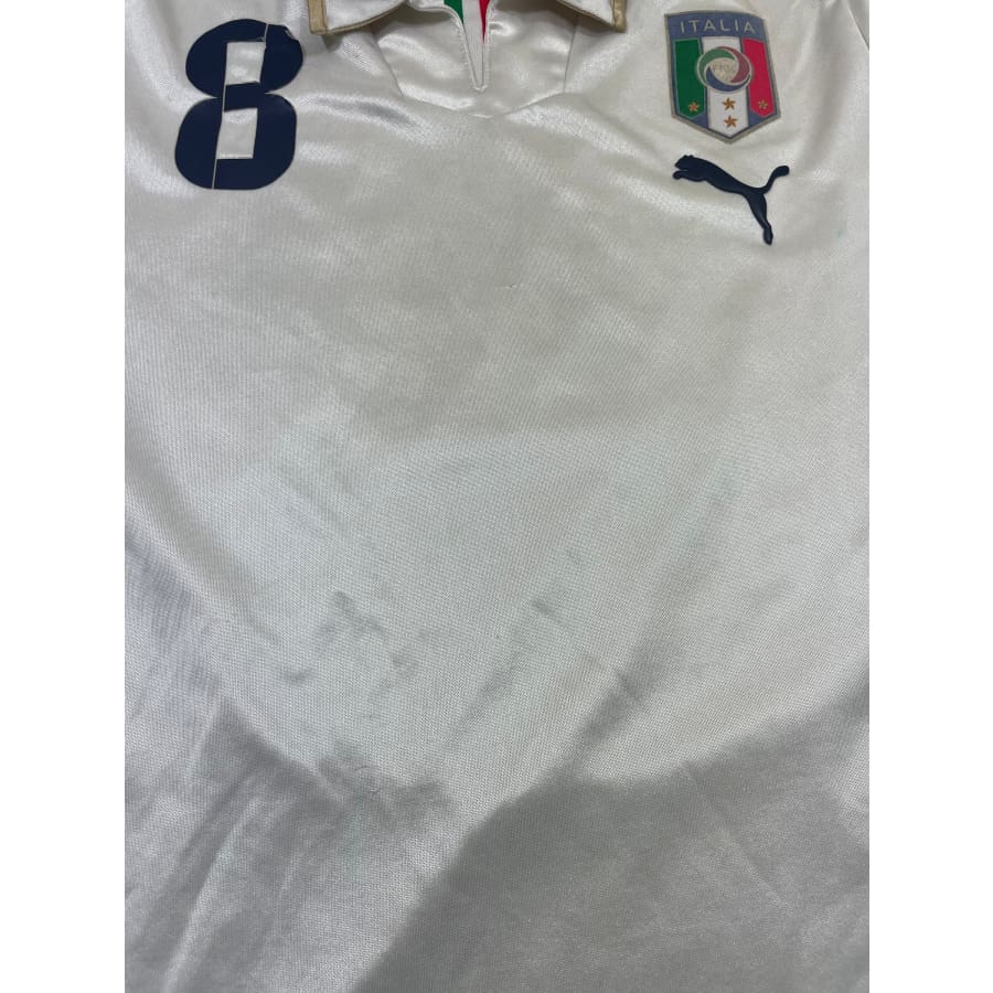 Maillot football vintage Italie extérieur #8 Gattuso saison - Puma - Italie