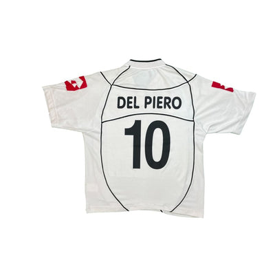 Maillot football vintage Juventus extérieur #10 Del Piero saison 2002 - 2003 - Lotto - Juventus FC