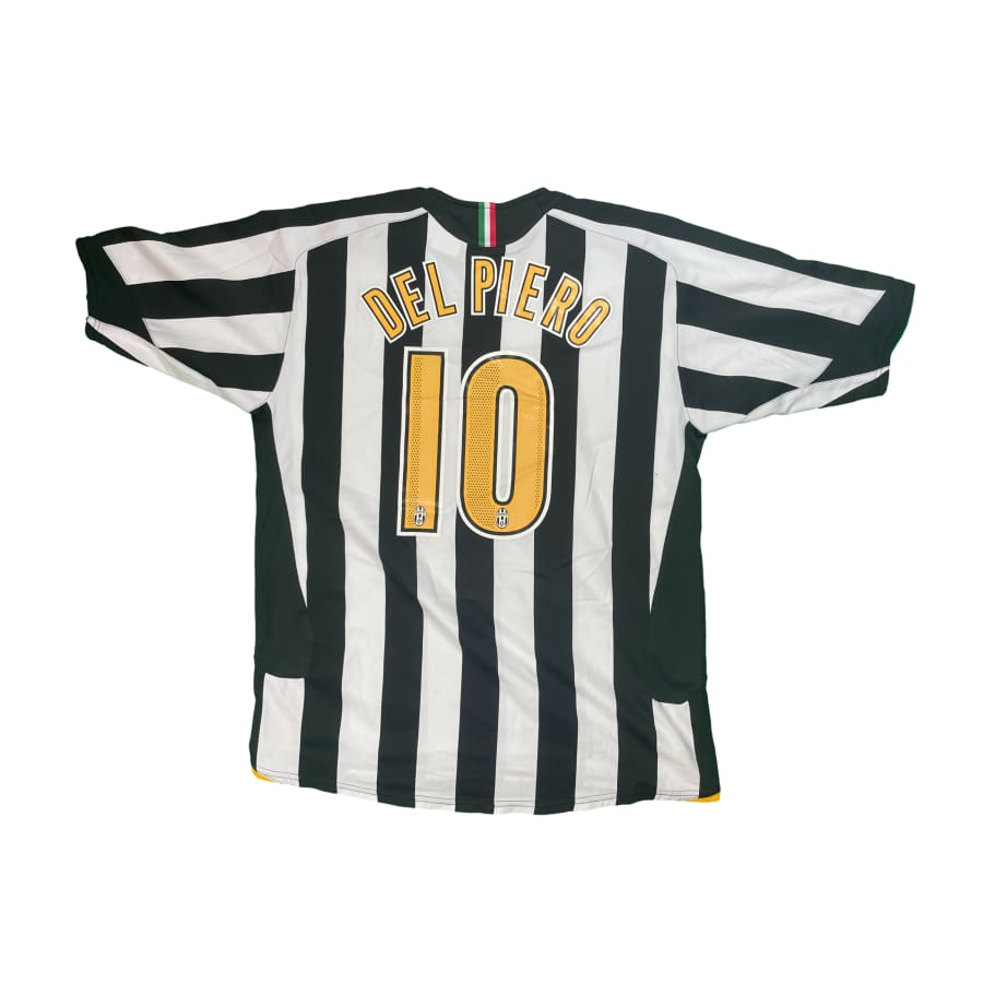 Maillot football vintage Juventus FC #10 Del Piero domicile saison 2005-2006 - Nike - Juventus FC
