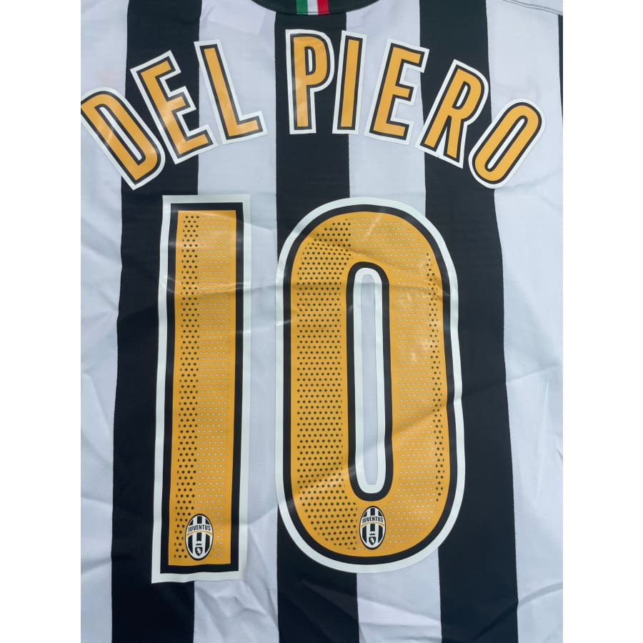 Maillot football vintage Juventus FC #10 Del Piero domicile saison 2005-2006 - Nike - Juventus FC