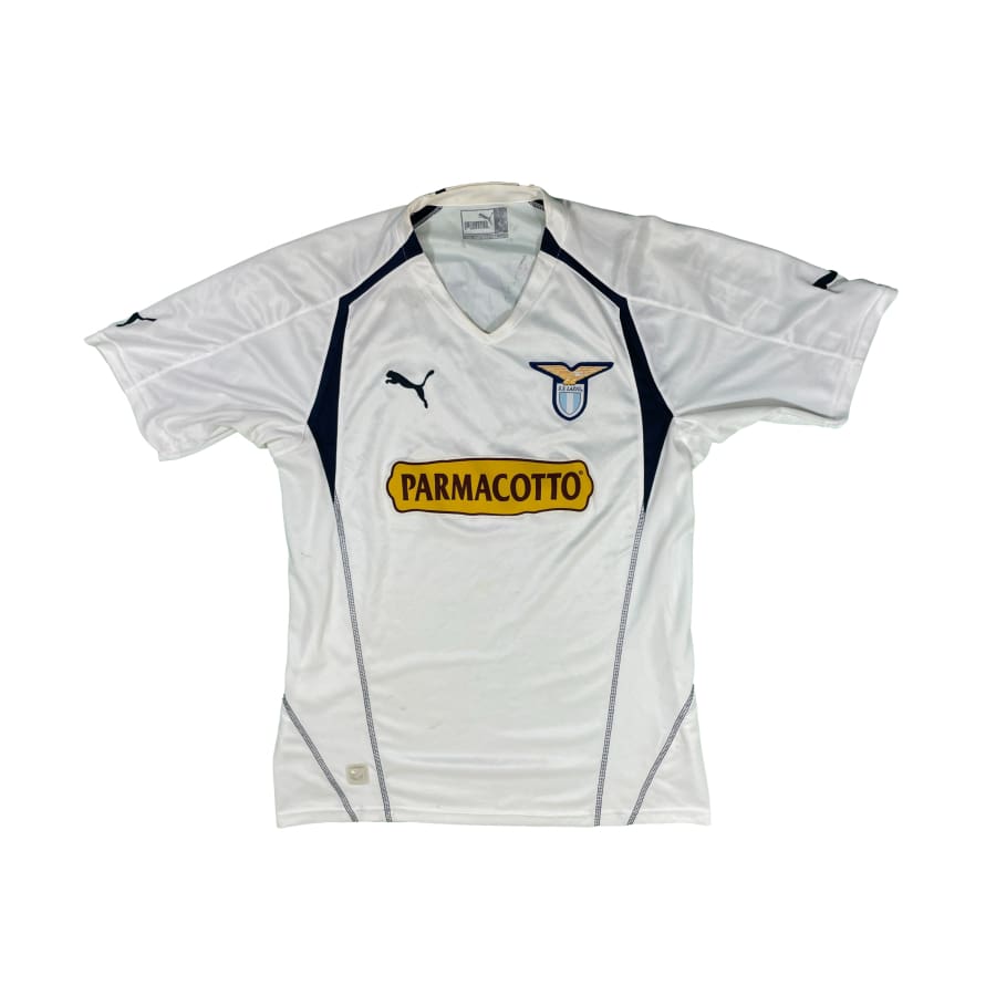 Maillot football vintage Lazio Rome #9 Di CANIO extérieur saison 2004-2005 - Puma - Lazio Rome