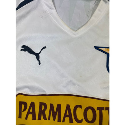 Maillot football vintage Lazio Rome #9 Di CANIO extérieur saison 2004-2005 - Puma - Lazio Rome