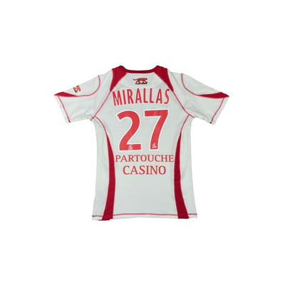 Maillot football vintage LOSC extérieur #27 Mirallas saison 2007-2008 - Airness - LOSC