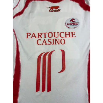 Maillot football vintage LOSC extérieur #27 Mirallas saison 2007-2008 - Airness - LOSC