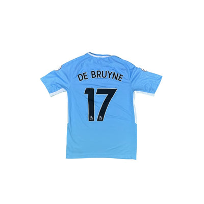 Maillot football vintage Manchester City domicile #17 De Bruyne saison 2017-2018 - Nike - Manchester City