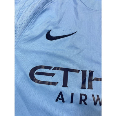 Maillot football vintage Manchester City domicile #17 De Bruyne saison 2017-2018 - Nike - Manchester City