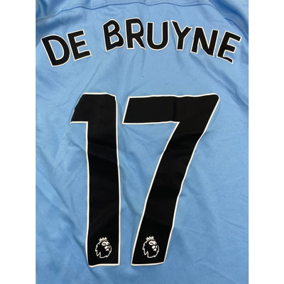 Maillot football vintage Manchester City domicile #17 De Bruyne saison 2017-2018 - Nike - Manchester City
