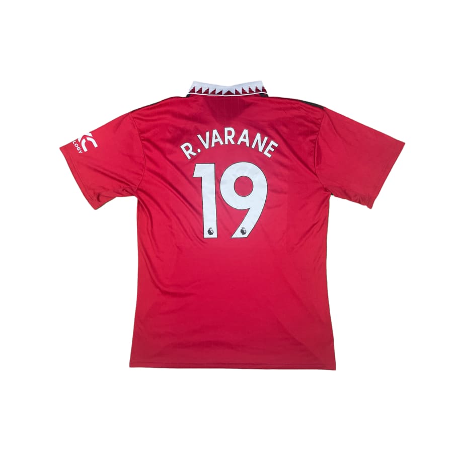 Maillot football vintage Manchester United #19 R.Varane domicile saison - Adidas - Manchester United