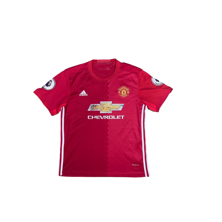 Maillot football vintage Manchester United domicile #9 Ibrahimovic saison 2016-2017 - Adidas - Manchester United