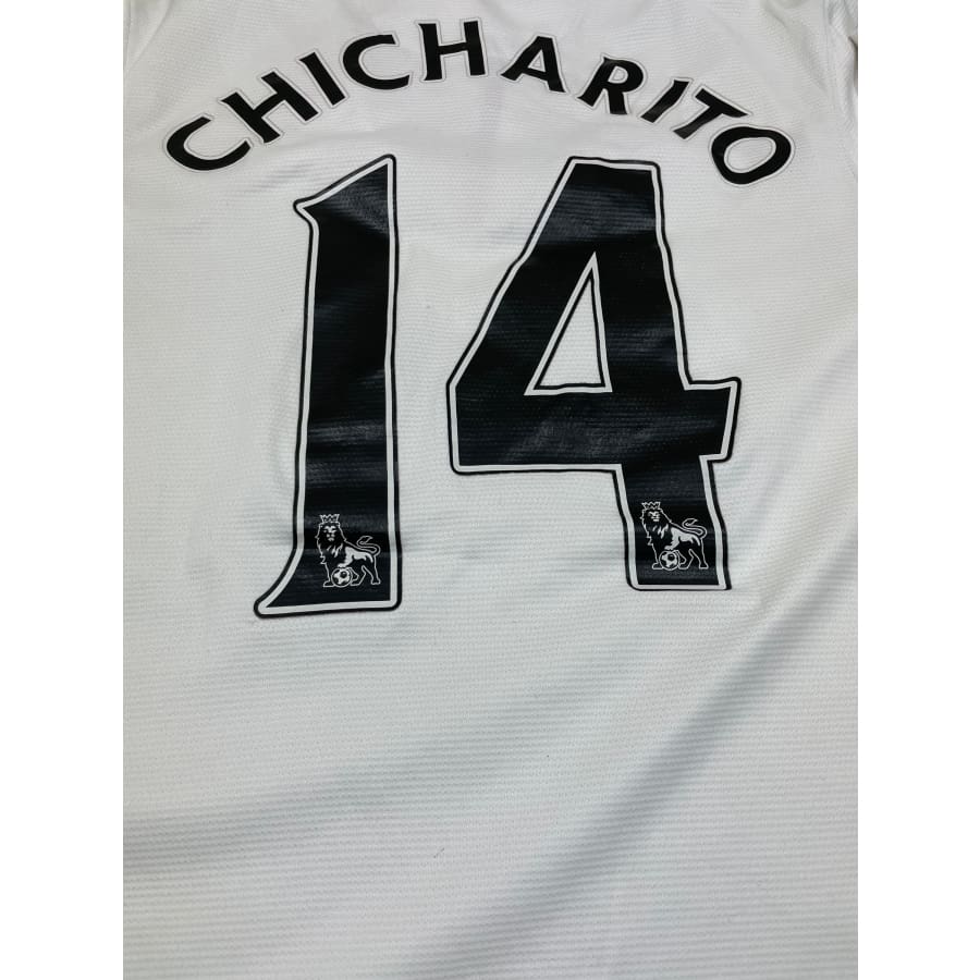Maillot football vintage Manchester United extérieur #14 Chicharito saison - Nike - Manchester United