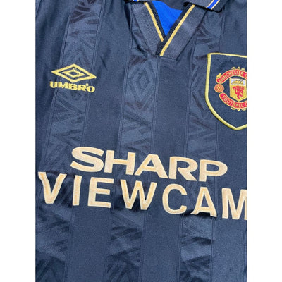 Maillot football vintage Manchester United extérieur saison 1994-1995 - Umbro