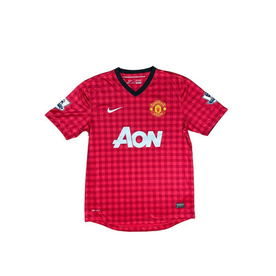 Maillot football vintage Manchester United féminine #9 Logel saison 2012-2013 - Nike - Manchester United