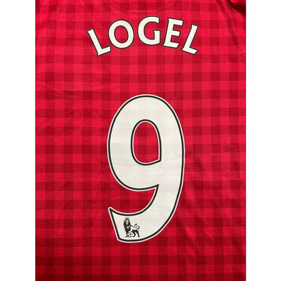 Maillot football vintage Manchester United féminine #9 Logel saison 2012-2013 - Nike - Manchester United