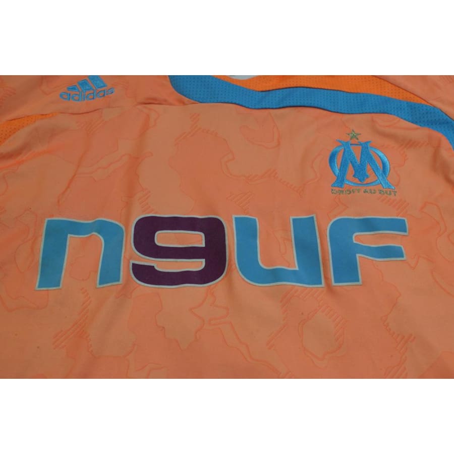 Maillot football vintage Marseille third N°22 NASRI 2007-2008 - Adidas - Olympique de Marseille