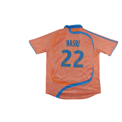 Maillot football vintage Marseille third N°22 NASRI 2007-2008 - Adidas - Olympique de Marseille