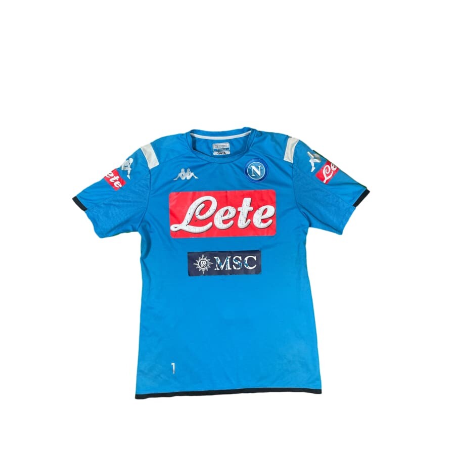 Maillot football vintage Naples entraînement saison 2019-2020 - Kappa - Naples