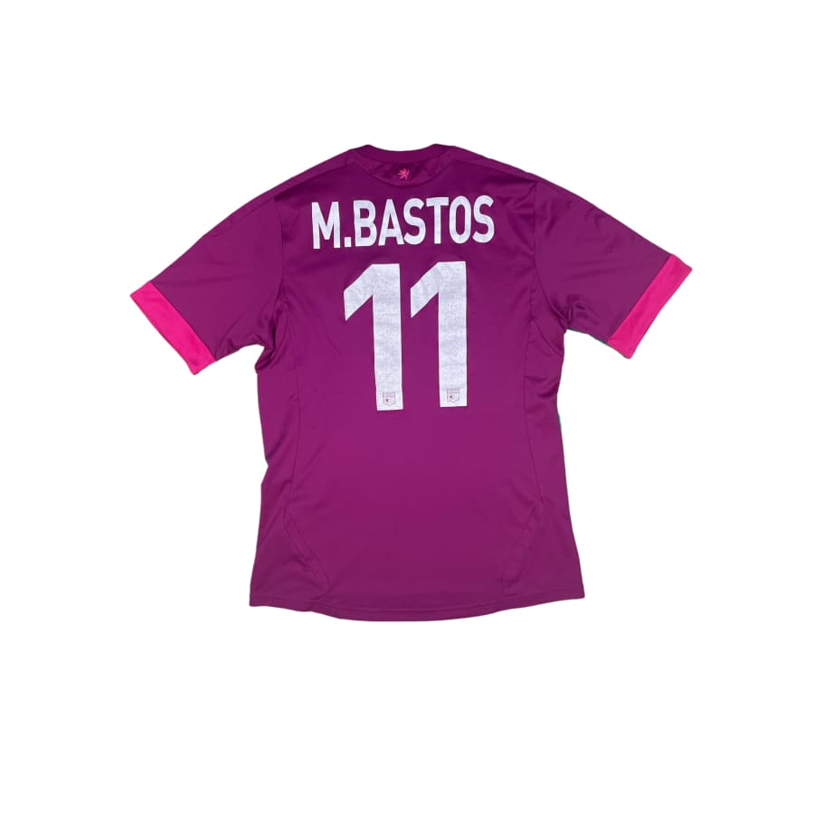 Maillot football vintage Olympique Lyonnais #11 M.Bastos third saison - Adidas - Olympique Lyonnais