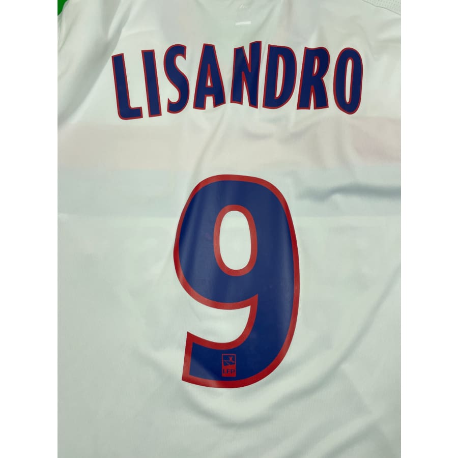 Maillot football vintage Olympique Lyonnais #9 Lisandro domicile saison 2011-2012 - Adidas - Olympique Lyonnais