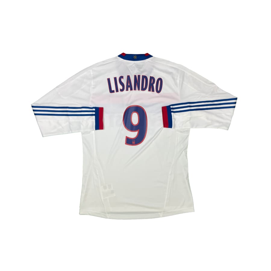 Maillot football vintage Olympique Lyonnais #9 Lisandro domicile saison 2011-2012 - Adidas - Olympique Lyonnais
