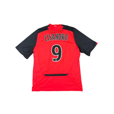 Maillot football vintage Olympique Lyonnais #9 Lisandro extérieur saison 2009-2010 - Umbro - Olympique Lyonnais