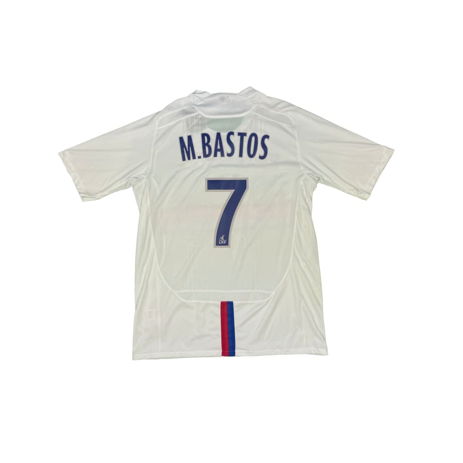 Maillot football vintage Olympique Lyonnais extérieur #7 M.Bastos saison - Umbro - Olympique Lyonnais