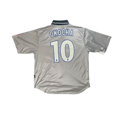 Maillot football vintage Paris-Saint-Germain #10 Okocha extérieur saison 1999-2000 - Nike - Paris Saint-Germain