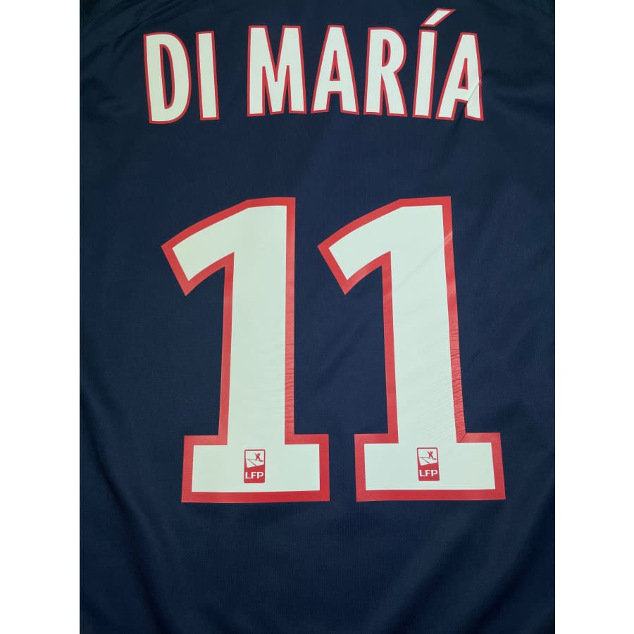 Maillot football vintage Paris-Saint-Germain #11 Di Maria domicile saison 2016-2017 - Nike - Paris Saint-Germain