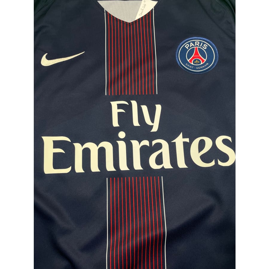 Maillot football vintage Paris-Saint-Germain #11 Di Maria domicile saison 2016-2017 - Nike - Paris Saint-Germain