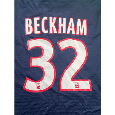 Maillot football vintage Paris-Saint-Germain #32 Beckham domicile saison 2013-2014 - Nike - Paris Saint-Germain