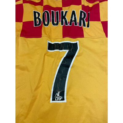 Maillot football vintage RC Lens domicile #7 Boukari saison - Nike - RC Lens