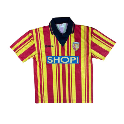 Maillot football vintage RC Lens domicile saison 1995-1996 - Olympic - RC Lens