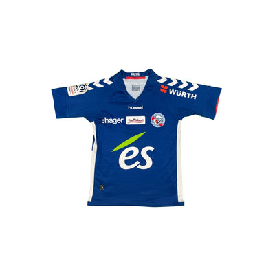 Maillot football vintage RC Strasbourg Alsace #7 Sacko domicile saison - Hummel - RC Strasbourg Alsace