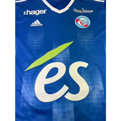 Maillot football vintage RC Strasbourg Alsace domicile #24 Djiku saison 2021-2022 - Adidas - RC Strasbourg Alsace