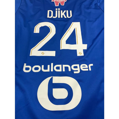 Maillot football vintage RC Strasbourg Alsace domicile #24 Djiku saison 2021-2022 - Adidas - RC Strasbourg Alsace