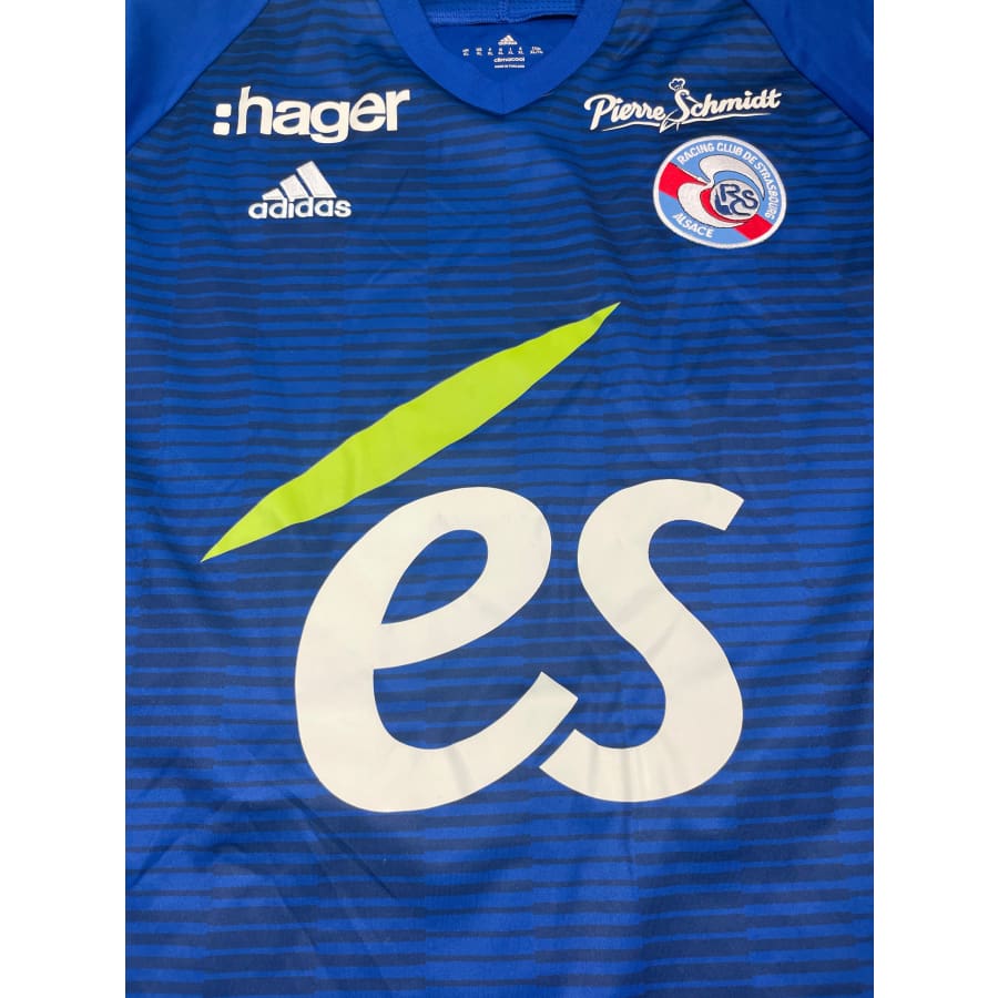 Maillot football vintage RC Strasbourg domicile saison - Adidas - RC Strasbourg Alsace