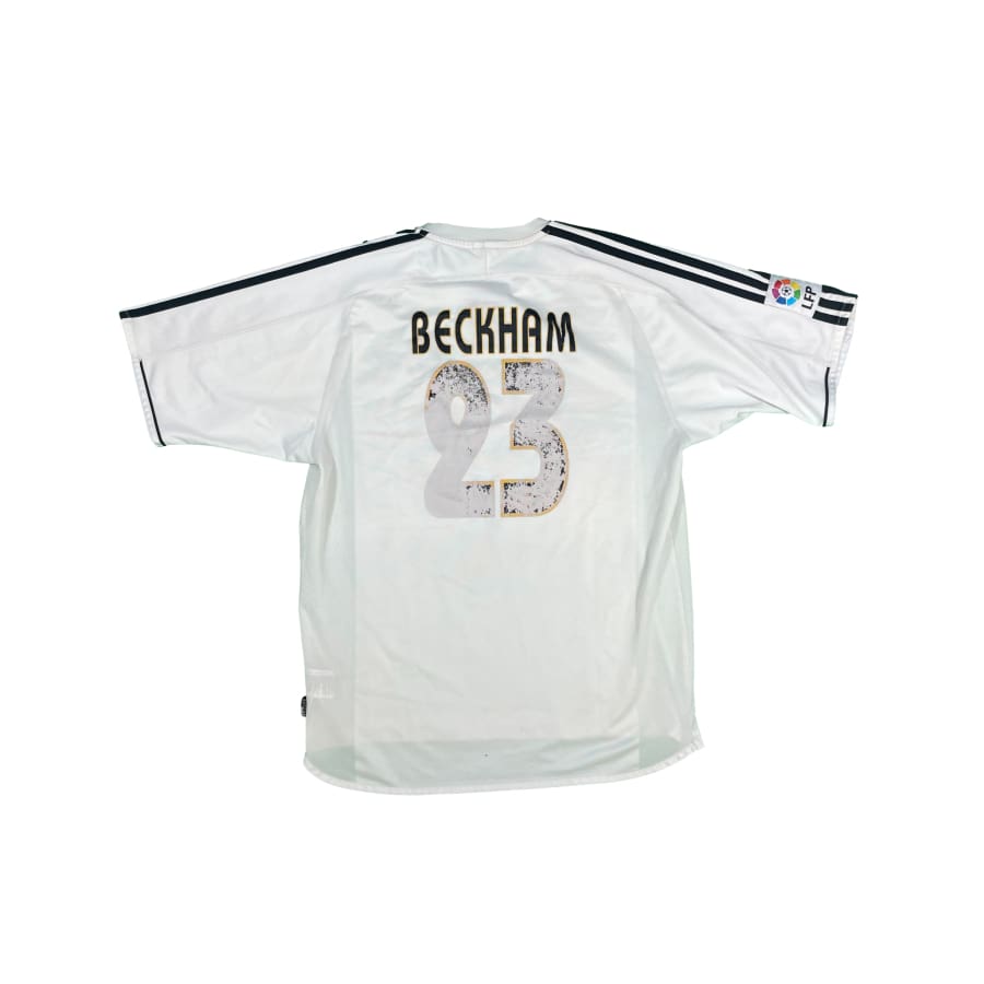 Maillot football vintage Real Madrid domicile #23 Beckham saison 2004-2005 - Adidas - Real Madrid