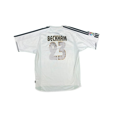 Maillot football vintage Real Madrid domicile #23 Beckham saison 2004-2005 - Adidas - Real Madrid
