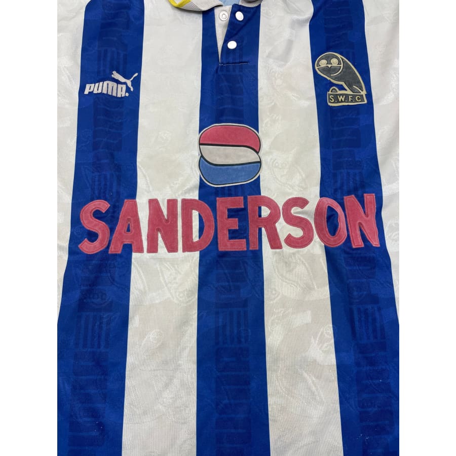 Maillot football vintage Sheffield Wednesday domicile saison 1997-1998 - Puma - Sheffield Wednesday
