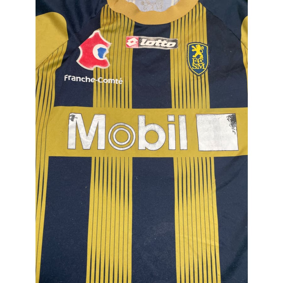 Maillot football vintage Sochaux third #5 Sverkos saison 2008-2009 - Lotto - FC Sochaux-Montbéliard